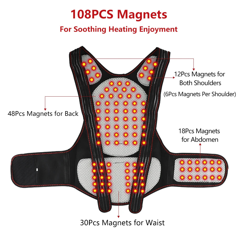 Self-heating Back, Shoulder Pain Relief Vest