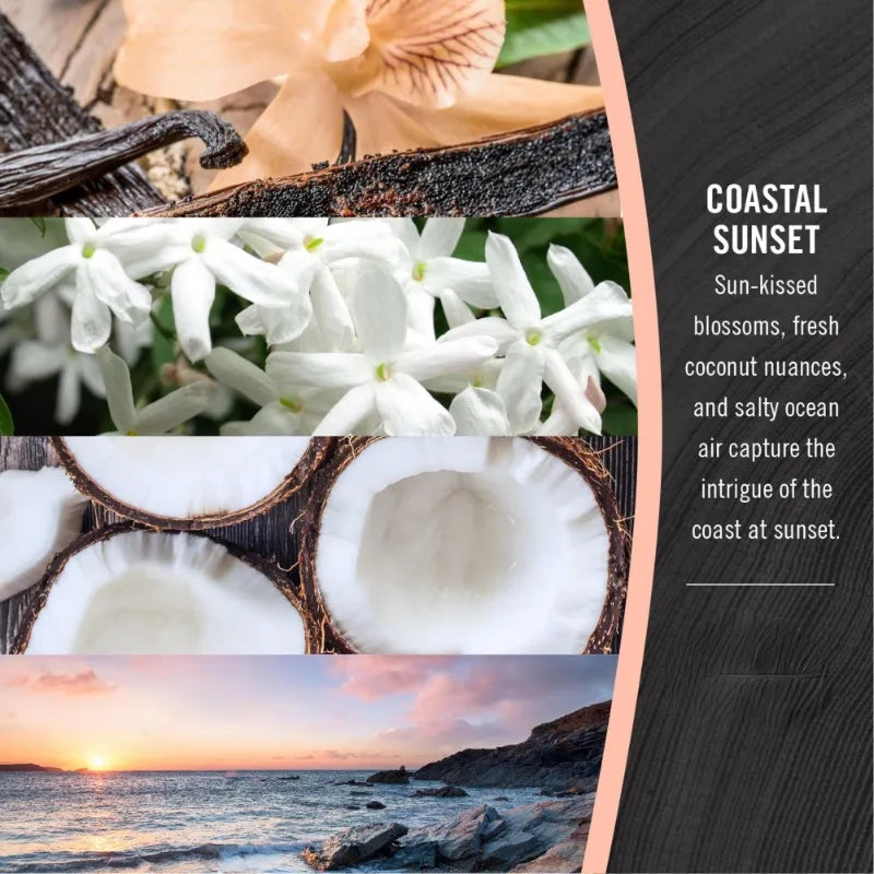 Coastal Sunset Ellipse Candle